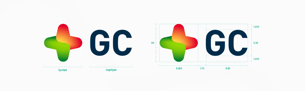 GC Green Cross Color Symbol of New CI